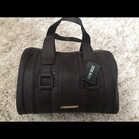 Steve Madden Chocolate Satchel