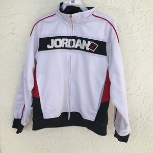 JORDAN Boys size 6-7, Authentic sweat jacket