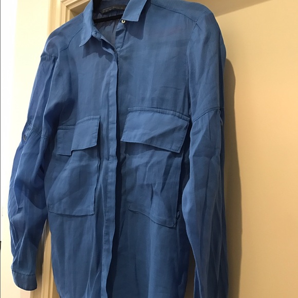 Zara button down