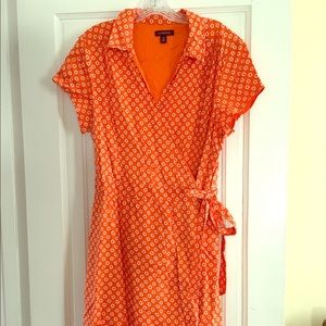Lands End Wrap Dress