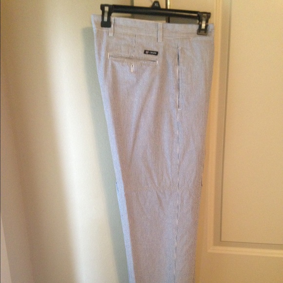 Chaps seersucker pants