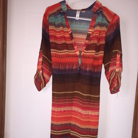 Beautiful multicolored dress