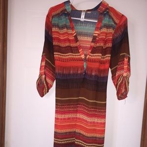 Beautiful multicolored dress