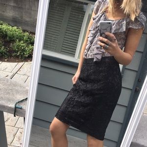 Victoria's Secret Lace Pencil Skirt