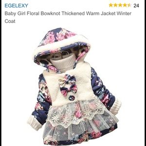 Baby girl jacket