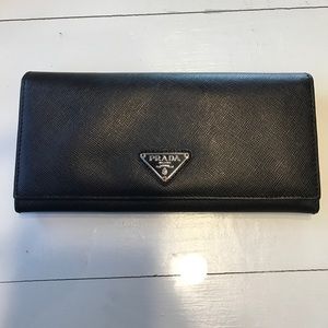 Authentic Prada wallet
