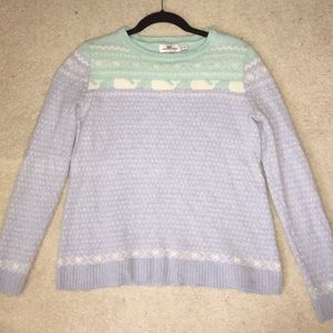 Vineyard Vines Cashmere Sweater Light Blue