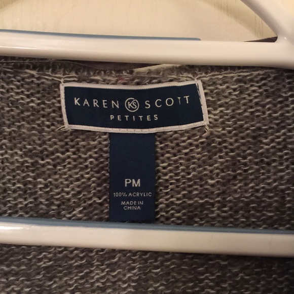 Sweater Karen Scott size pm - Picture 2 of 2