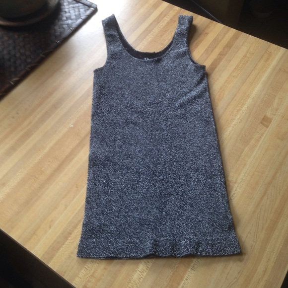 Size S/M Black and Silver tank