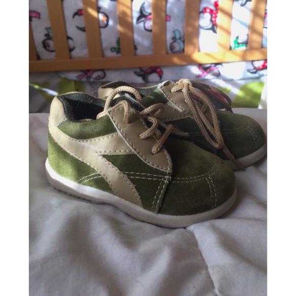 Green Baby Shoes