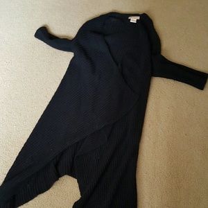 Black cardigan