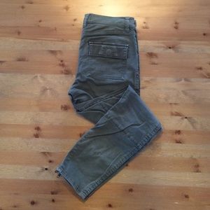 Madewell Khaki Green Skinny Pants