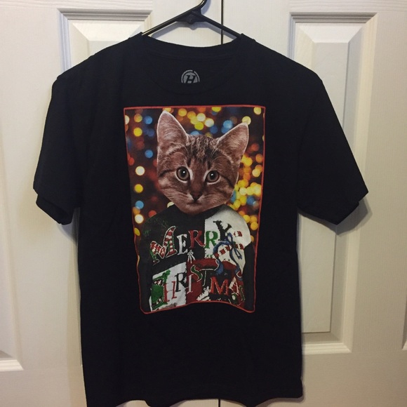 ✨Cute Christmas Kitty Cat T-Shirt✨