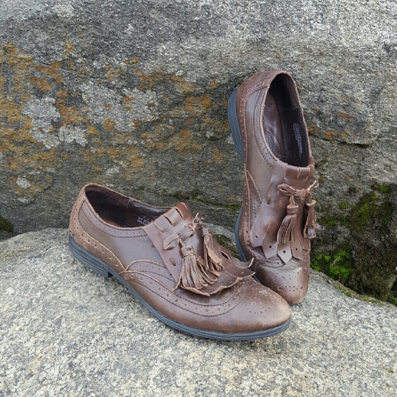 Leather loafers
