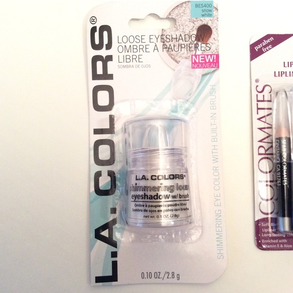 2 ITEMS: LOOSE METALLIC EYESHADOW☄️LIPSTICK/LINER - Picture 3 of 4