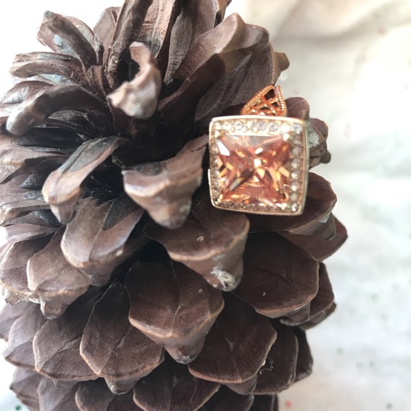 CZ bling cocktail ring