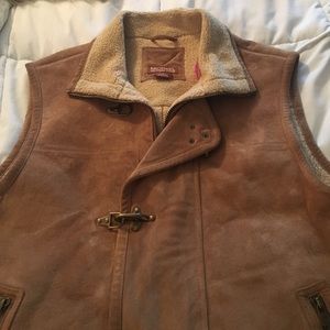Michael By Michael Kors suede leather vest