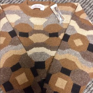 Men"s Crewneck Alpaca Fotrama Sweater M