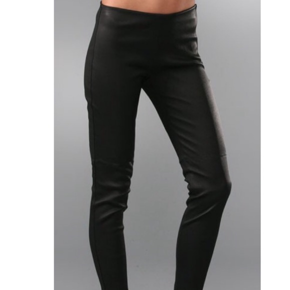 Illia leather leggings pants sz 8 EUC $900+ auth!