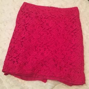 Lace Pencil Skirt