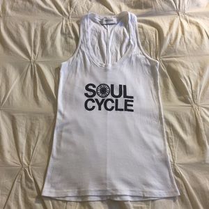 SoulCycle White Tank Size X Small