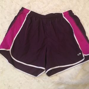 Purple and Pink Running Short