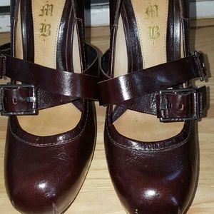 Lamb high heeled shoes!