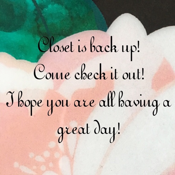 Excited to be back! Come check things out :)