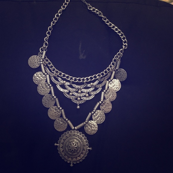 Large statement necklace