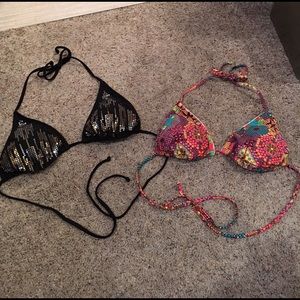 BUNDLE: 2 medium bikini tops by Xhilaration