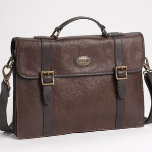 Fossil Briefcase Genuine Leather