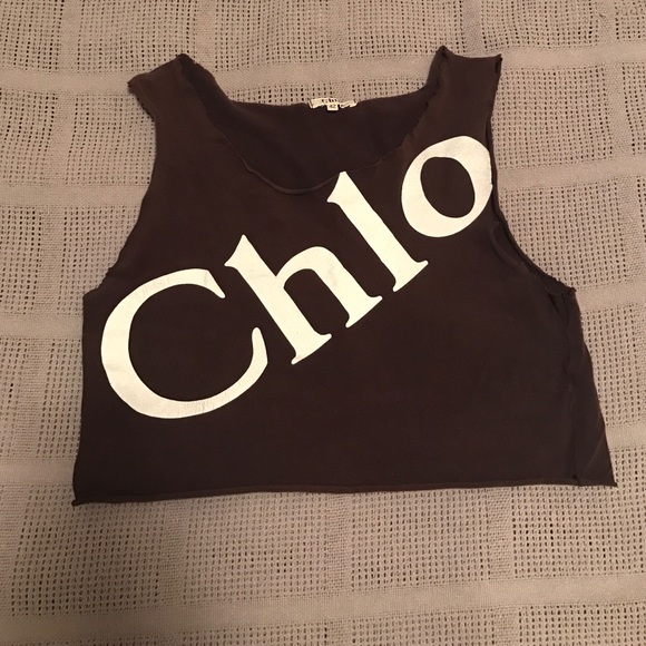 Vintage Chloe cropped top