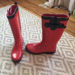 Rain boots- Red