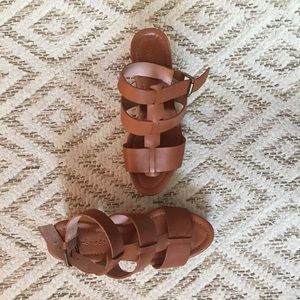 Madewell leather wedge