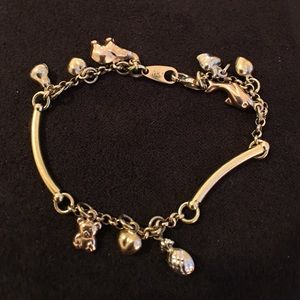 Rose and yellow gold bracelet