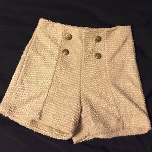 High waisted shorts
