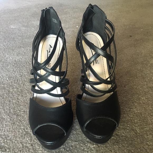 Strapped heels