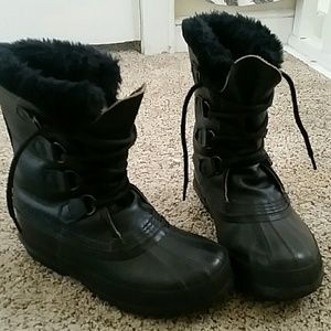 Black Sorel Boots