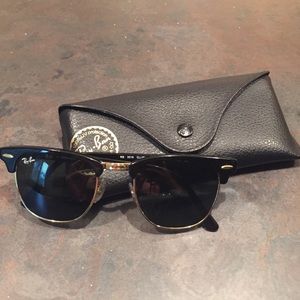 Ray-Ban Black Clubmaster Sunglasses