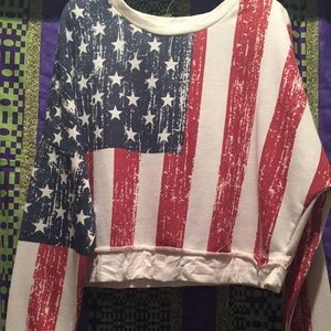 Fourth of July crop top