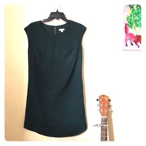 💕Green Shift Dress Satin Material