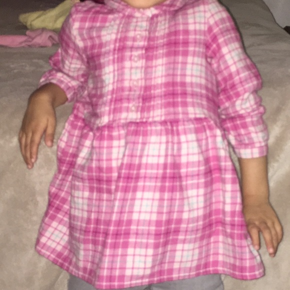 H&m plaid dress