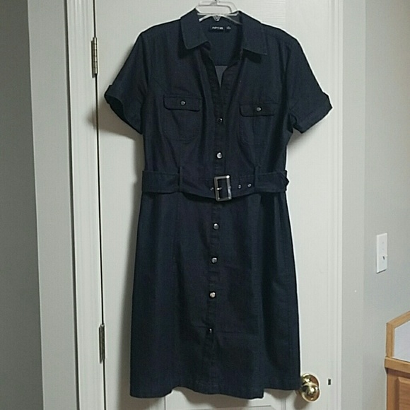 Denim dress