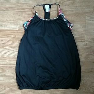 Jessica Simpson built in bra workout tank