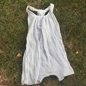 Baby blue romper from jens pirate booty