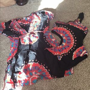 Trina Turk  swim suit set