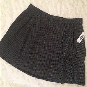 Black Polka Dot Skirt