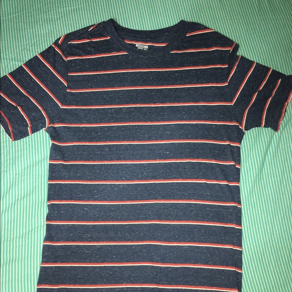 Mission Supply Co. Stripped Crew Neck Tee