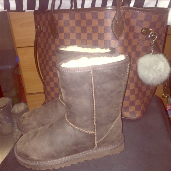 Brand new leather uggs