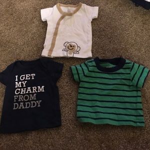 newborn short sleeve shirts